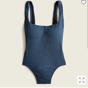 NWT J Crew Navy Swimsuit